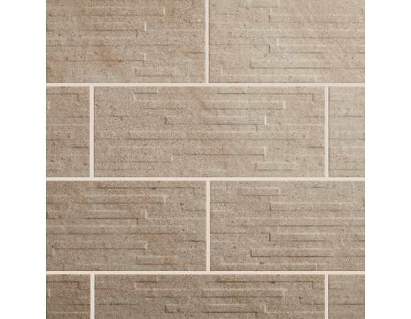 Carrelage mural "Milestone" beige - l. 20 x L. 50 cm - Colours - Brico Dépôt