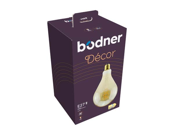 1 ampoule LED à filament  E27 - 250 Lm et 1800K - Bodner - Brico Dépôt