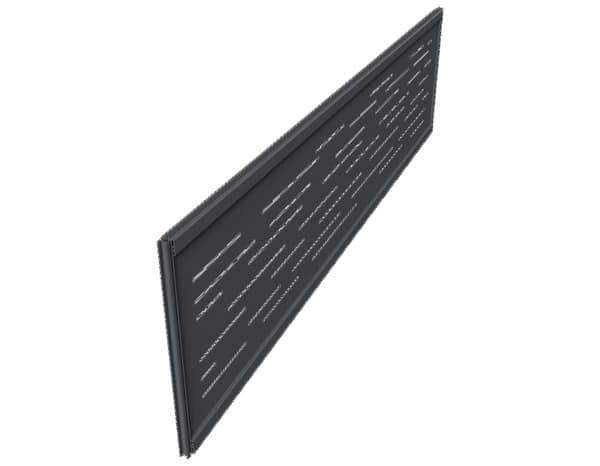 Panneau décor aluminium 1835 x 400mm "Almo" - Brico Dépôt