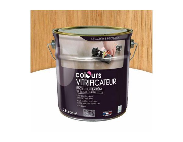 Vitrificateur intérieur satin 2, 5 l - Colours - Brico Dépôt