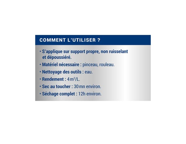 Traitement murs humides et salpêtre intérieur extérieur incolore 0,75L - Ripolin - Brico Dépôt