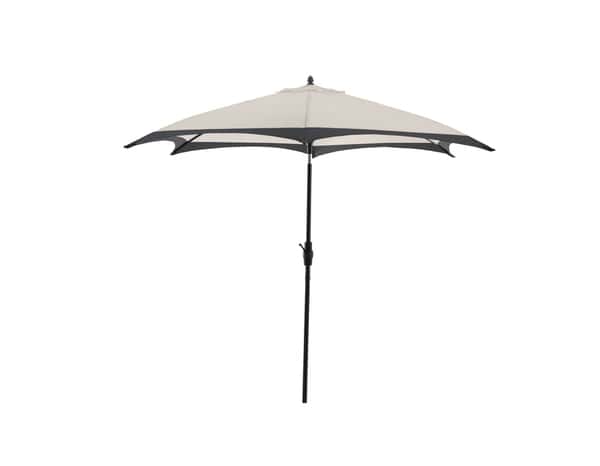 Parasol écru/noir 3 m "Tilsa' - Blooma - Brico Dépôt