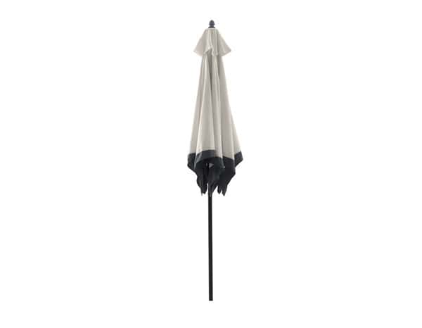 Parasol écru/noir 3 m "Tilsa' - Blooma - Brico Dépôt