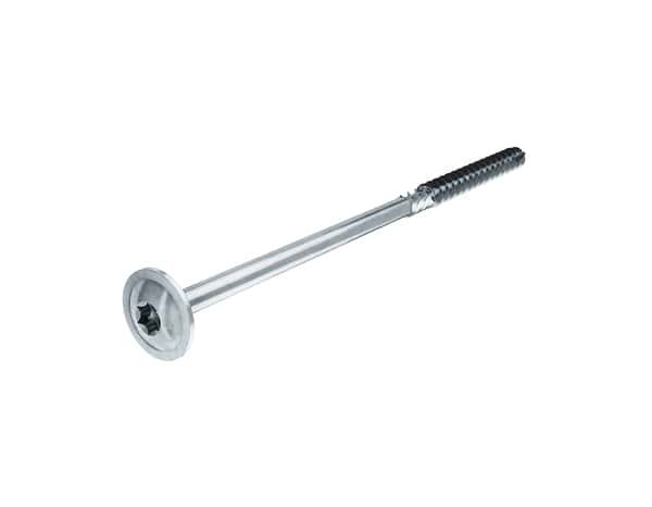 Vis charpente tête large plate Torx filetage partiel 8 x 180 mm - Brenner - Brico Dépôt