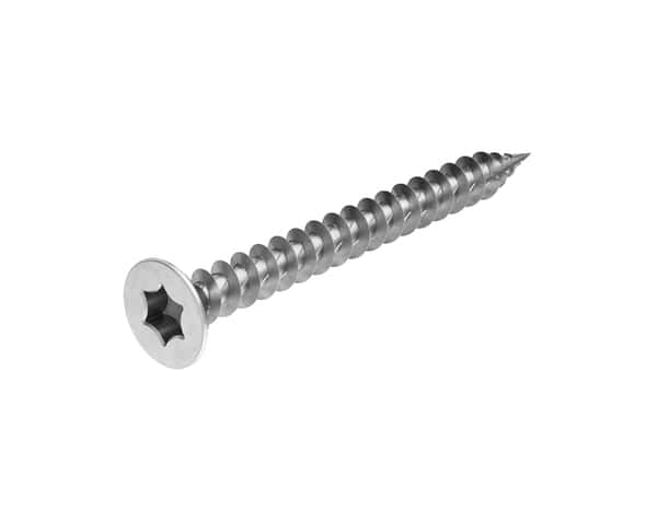 Seau de 500 vis terrasse tête fraisée Torx 5 x 50 mm acier inoydable A4 - Brenner - Brico Dépôt