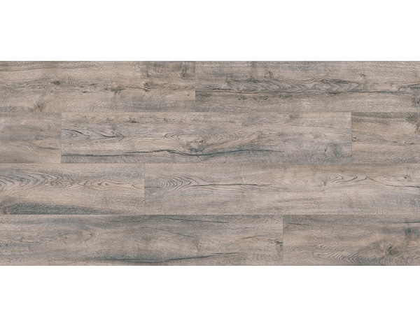 Sol stratifié "Saloon" couleur imitation bois naturel - Ep. 8MM AC4 - Brico Dépôt