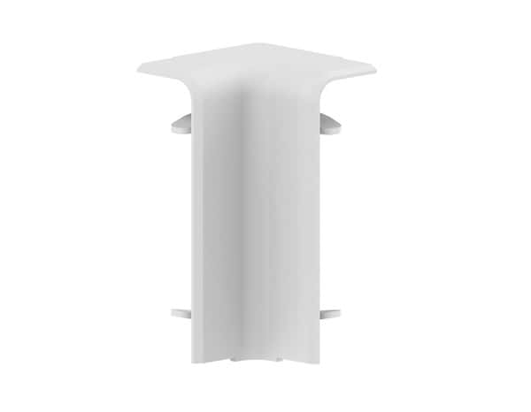 Lot de 4 angles intérieur blanc pour plinthe - 20 x 70 mm - GGK - Brico Dépôt