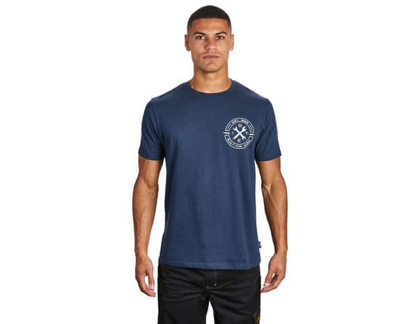 Lot de 2 T-Shirt bleu marine et gris taille L - Site - Brico Dépôt