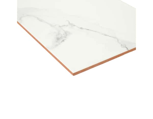 Carrelage de sol intérieur "PUNE MARBRE" blanc 30 X 60 cm - Brico Dépôt