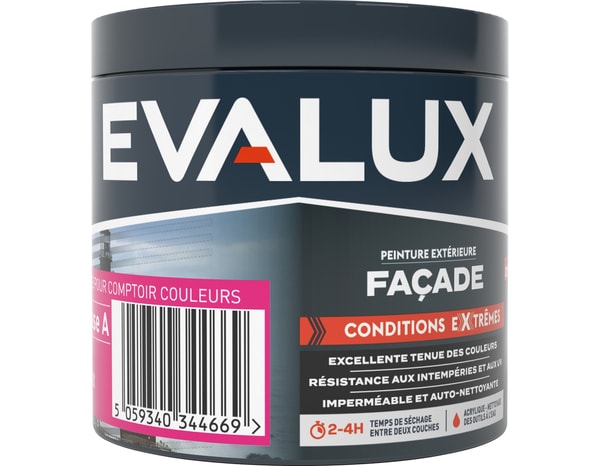 Peinture façade extreme Base A 0,23 L - Evalux - Brico Dépôt