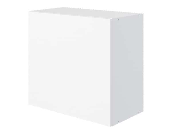 Meuble haut 1 porte "Pragma" blanc l.60 x h.55 x p.32 cm - Brico Dépôt