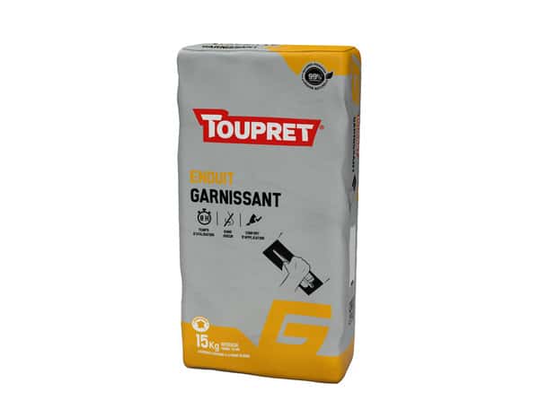 Garnissant, rénove les murs en poudre - Sac 15 Kg - Toupret - Brico Dépôt