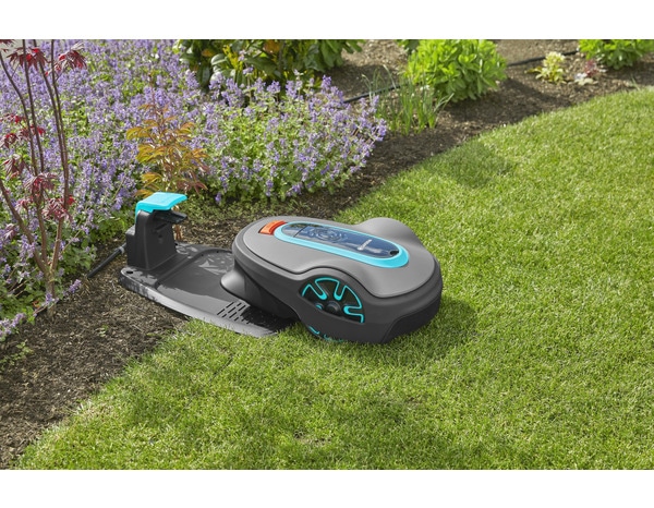 Robot tondeuse connecté Sileno life 1000m² Bluetooth - Gardena - Brico Dépôt