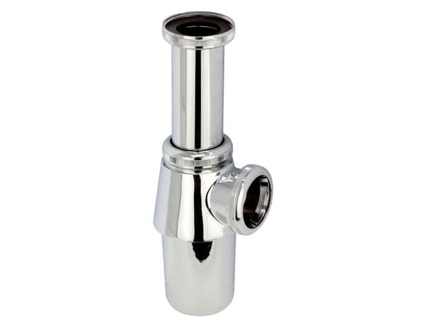 Siphon en laiton chromé - Diam. 32 mm - Wirquin - Brico Dépôt