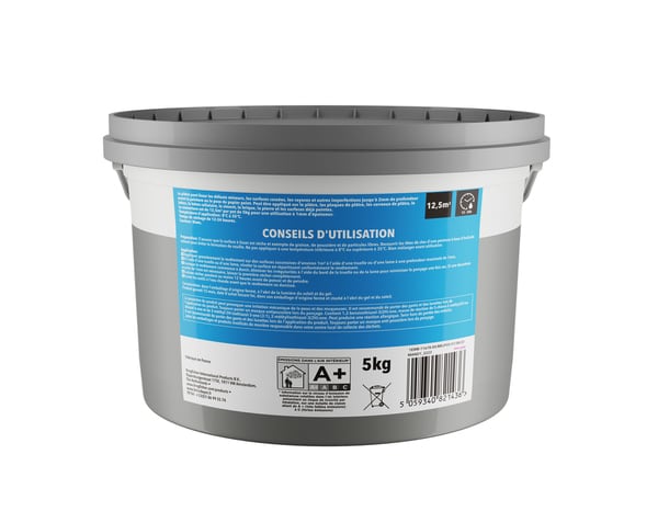 Enduit de lissage en pâte- Pot 5 kg - Brenner - Brico Dépôt