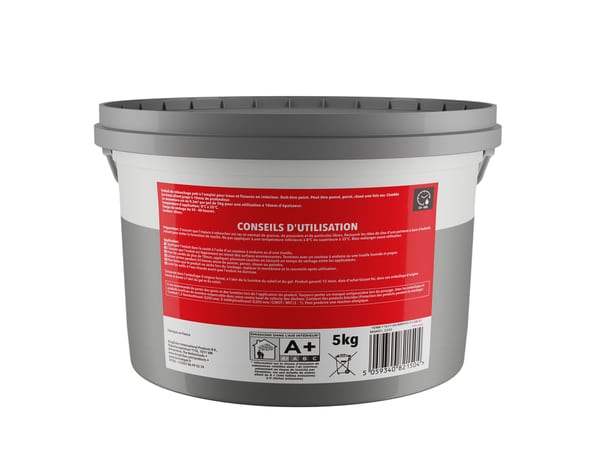 Enduit de rebouchage en pâte - Pot 5 kg - Brenner - Brico Dépôt