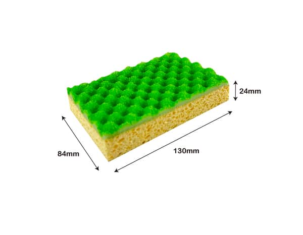 10 éponges à récurer 130 x 84 x 24 mm - Brico Dépôt