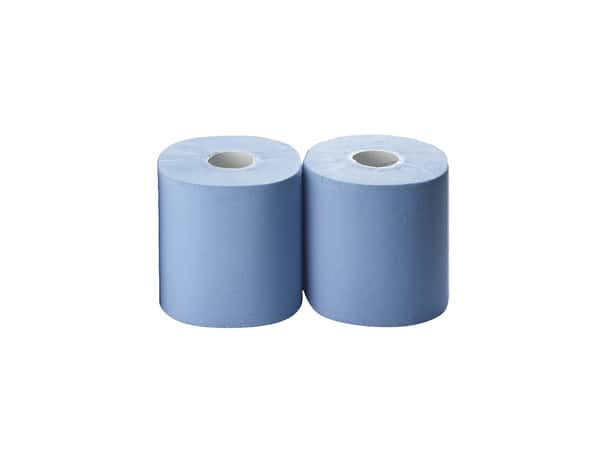 2 rouleaux de papier 150 m Bleu - Brenner - Brico Dépôt