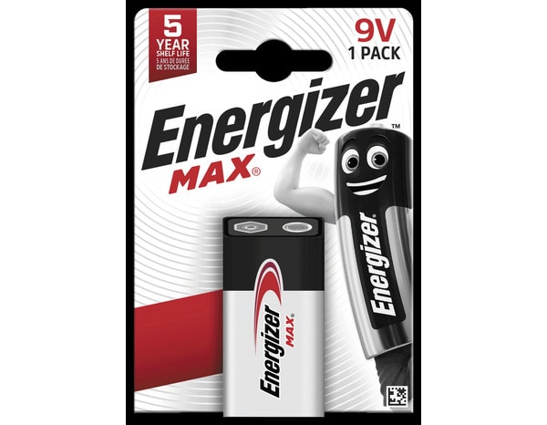 Pack de 1 pile alcaline 9V - Energizer - Brico Dépôt