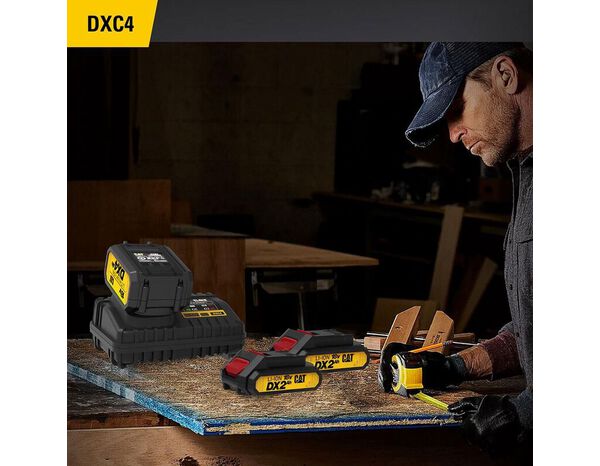 18V 4A Quick Charger-DXC4 - Tension : 100-240V - CAT - Brico Dépôt