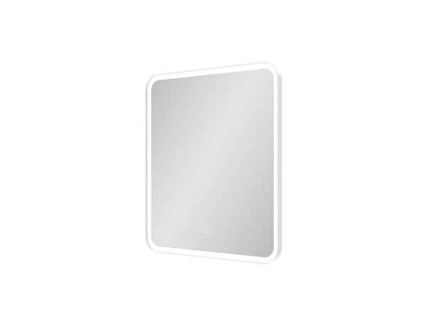 Miroir LED blanc "Chicago" L. 60 x H. 70 cm - Brico Dépôt