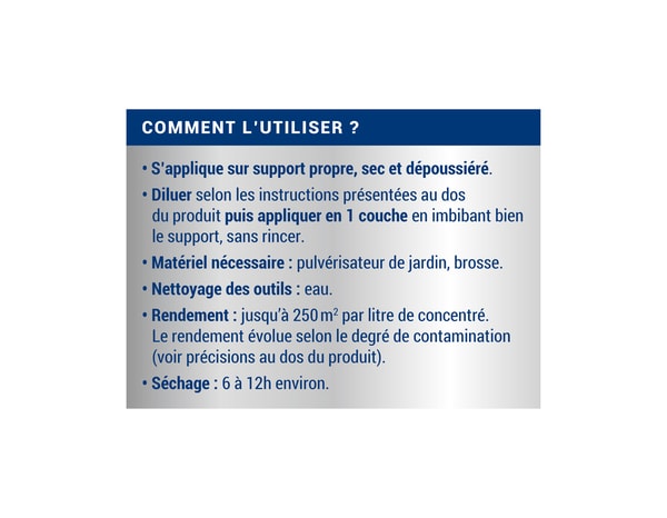 Anti dépôts verts concentré 1L  - Ripolin - Brico Dépôt