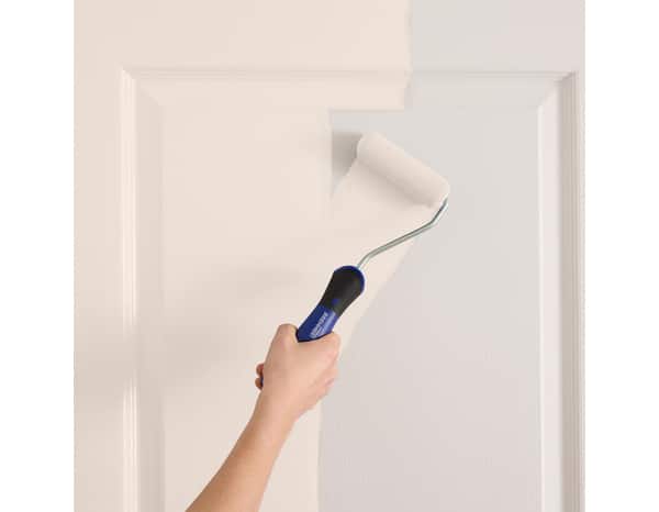 Peinture multi-supports Satin 0,75 L Blanc Amande - Evalux - Brico Dépôt