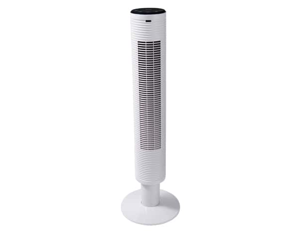 Ventilateur tour "Sarika" blanc 45W - l. 28cm x H. 91,1 cm - Bodner - Brico Dépôt