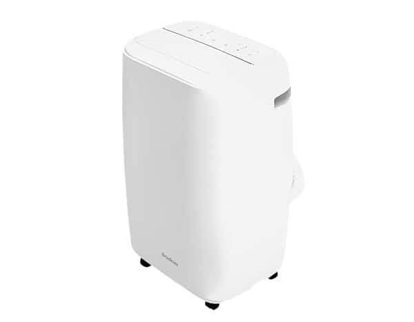 Climatiseur mobile "Kuban" blanc, 12000 BTU - H. 71,5 x l. 44 x P. 33,5 cm - Bodner - Brico Dépôt