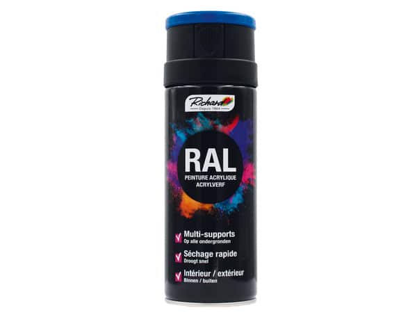 Aerosol multi-supports 400 ml Ral 5005 Bleu - Richard - Brico Dépôt