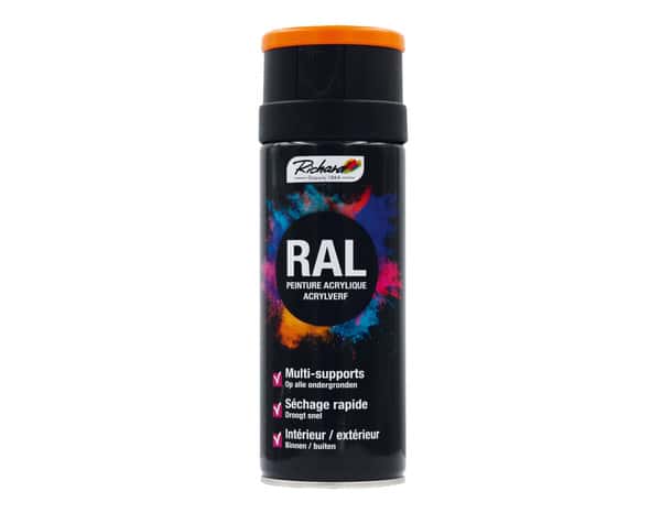 Aerosol multi-supports 400 ml Ral 2004 Orange - Richard - Brico Dépôt