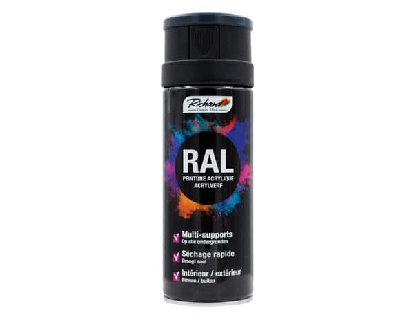 Aerosol 400 ml RAL7016 Gris Anthracite - Richard - Brico Dépôt