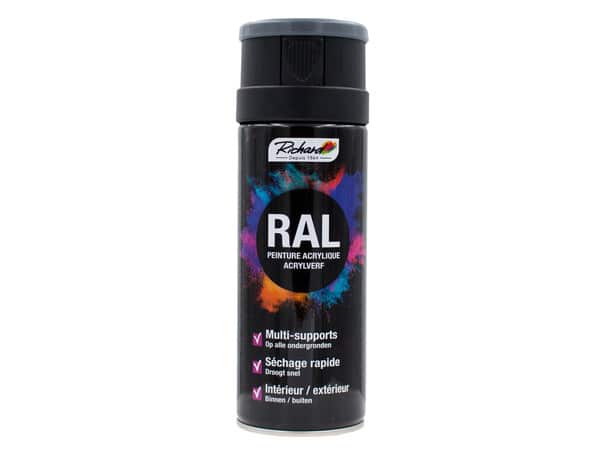 Aerosol multi-supports 400 ml Ral 7031 Gris bleu - Richard - Brico Dépôt