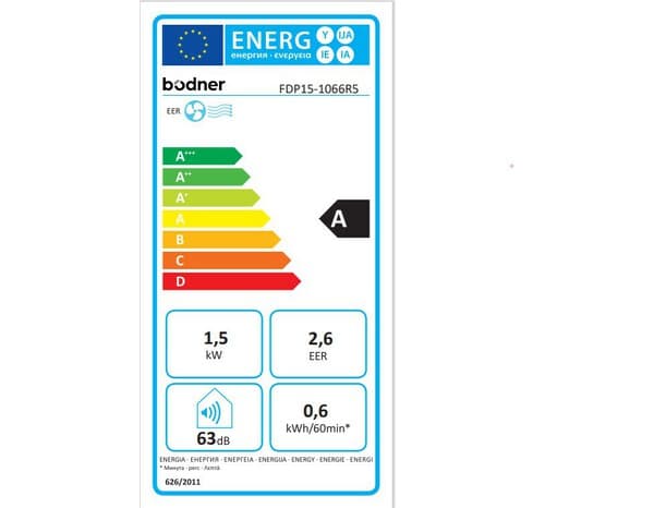 Climatiseur mobile 12 m², 5000 BTU - H. 64 x l. 31 x P.31 cm - Bodner - Brico Dépôt