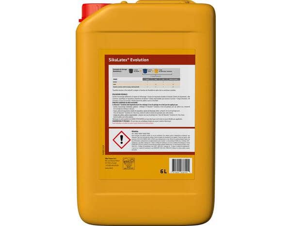 Résine d'adhérence SikaLatex Evolution 5L + 1L gratuit - Sika - Brico Dépôt