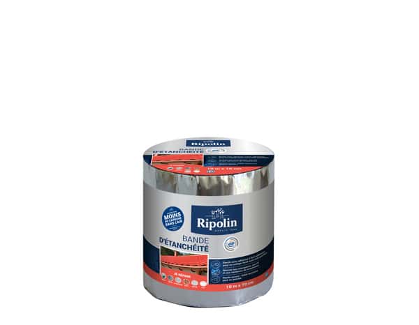 Bande d'étanchéité aluminium 10 m x 10 cm  - Ripolin - Brico Dépôt