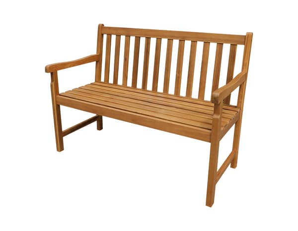 Banc acacia "CALYANTA" -  L. 119 x P. 59 x H. 89 cm - Blooma - Brico Dépôt