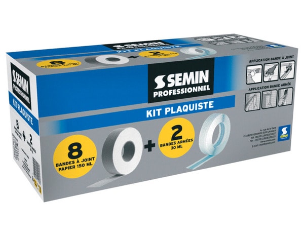 Kit plaquiste 10 bandes à joints - Semin - Brico Dépôt