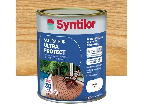 Saturateur ultra protect pour terrasse - 0,75 L - Syntilor - Brico Dépôt