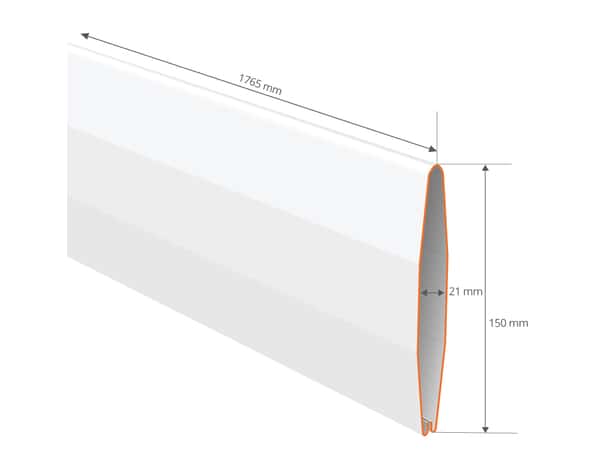 Lame de cloture acier imitation bois - Brico Dépôt