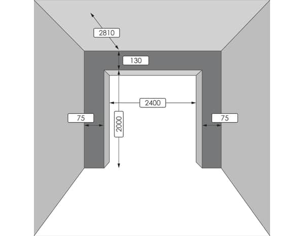 Porte de garage sectionnelle motorisée gris - Brico Dépôt