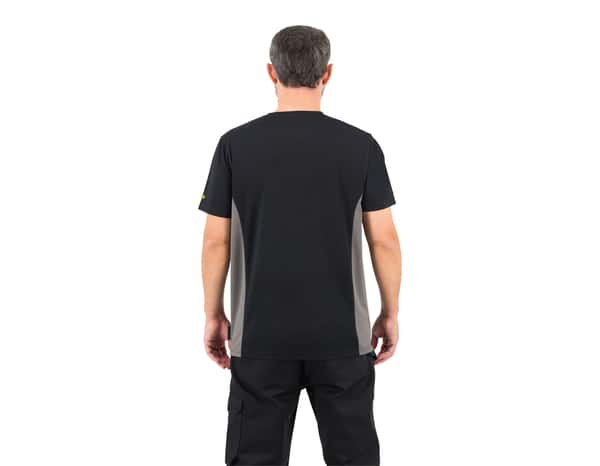 Tee shirt respirant noir et gris "PAXTON" taille L - Site - Brico Dépôt