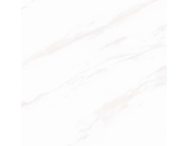 Carrelage de sol intérieur en grès cérame émaillé "CARRARA" blanc - 60 X 60 cm - Brico Dépôt