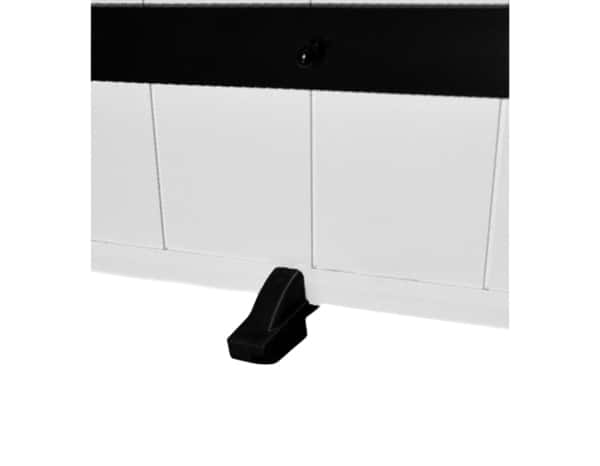 Volet battant 2 panneaux PVC blanc 125 x 120 cm - Geom - Brico Dépôt