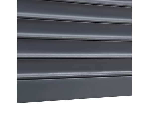 Volet roulant aluminium gris 125 x 120 cm - Geom - Brico Dépôt