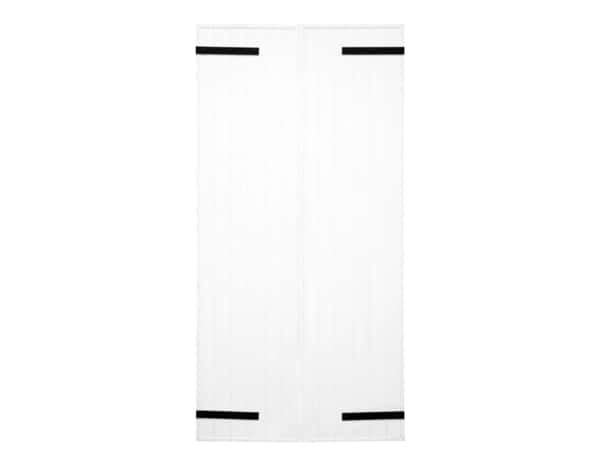 Volet battant manuel 2 panneaux PVC blanc 175 x 120 cm  - Geom - Brico Dépôt