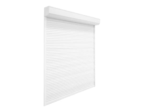 Volet roulant aluminium blanc 160 x 140 cm - Geom - Brico Dépôt