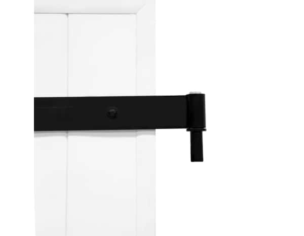 Volet battant 2 portes aluminium blanc 215 x 120 cm - Geom - Brico Dépôt