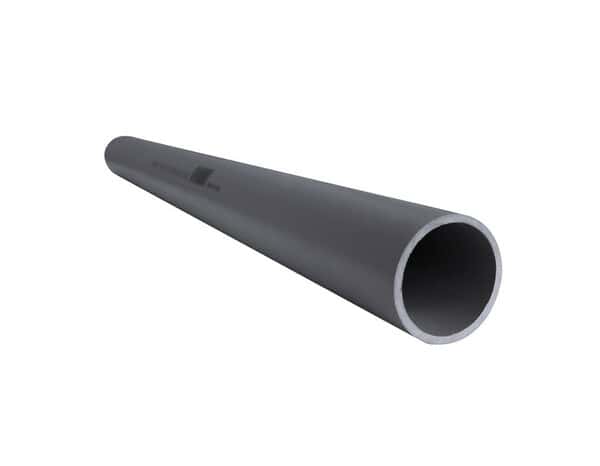 Tube PVC compact pour l'évacuation des eaux usées Ø 125  mm L. 4 m - Fitt - Brico Dépôt