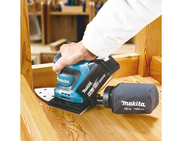 Ponceuse vibrante sans fil multifonction 18V LXT machine seule - DBO480Z - Makita - Brico Dépôt